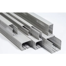 Adal PGC-25060 ,25X60MM Gri/2mt Delikli Kablo  Kanal