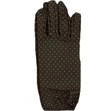 Marsilyan™- Kahverengi Puanlı Çocuk Eldiveni BX40