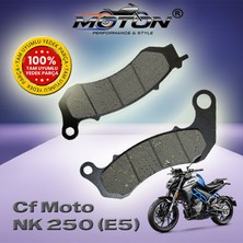 Moton Cf Moto Nk 250 Ön Fren Balatası Euro 5 (E5) Uyumlu - Yüksek Performans Disk Balatası
