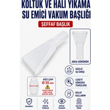 Öz Beyaz Eşya Karcher Wd3 - Wd4 - Wd5 - Wd8 Uyumlu Halı ve Koltuk Yıkama Başlığı (35 Mm)