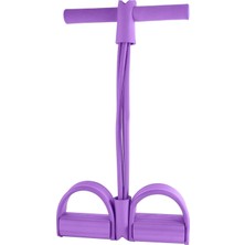 Body Trimmer Mekik Kürek Çekme Bel Inceltme Aleti Evde Spor Lastikli Egzersiz Lastiği Mor
