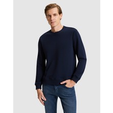 Pierre Cardin Lacivert Regular Fit Basic Sweatshirt 50334023 VR033