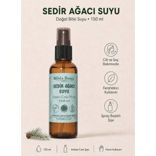 Minia Bahçe Sedir Ağacı Suyu – 150 ml | Saf ve Katkısız Sedir Hidrosolü