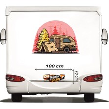 Dh Elektromarket Dhelektromarket Karavan Sticker - Pembe