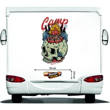 Dh Elektromarket Dhelektromarket Karavan Sticker - Kırmızı