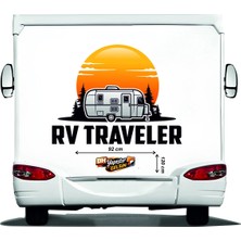 Dh Elektromarket Dhelektromarket Karavan Sticker - Yeşil