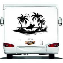 Dh Elektromarket Dhelektromarket Karavan Sticker - Pembe