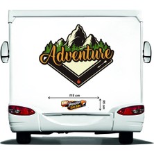 Dh Elektromarket Dhelektromarket Karavan Sticker - Metalik