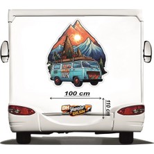 Dh Elektromarket Dhelektromarket Karavan Sticker - Lacivert