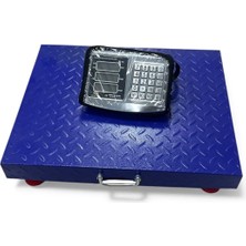 Teknika 600 kg Bluetoothlu Terazi Kantar Paslanmaz Çelik Gövde 76X52 cm