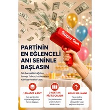 Marsilyan™- Partiler ve Sosyal Medya Içerikleri Için Etkili Kâğıt Atma Oyuncağı
