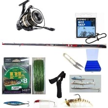 MARWELL SPİN SET MARWELL 2,40CM 2P SPİN KAMIŞ - MARWELL 4000 5++1BB MAKİNA