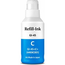 Bionet Teknik Canon Maxıfy GX4040 Uyumlu Gı-45 Mavi Mürekkep