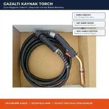 36KD 360AMPER 4 Metre Hava Soğutmalı Torch + 10 Adet Kontakmeme
