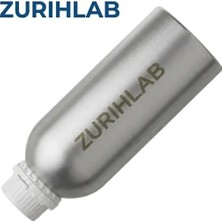 ZURIHLAB Alüminyum Şişe 500ML - Kulplu Tıpalı ve Kapaklı Şişe - Kokusuz - Işık Geçirmez