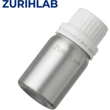 ZURIHLAB Alüminyum Şişe 100ML - Kulplu Tıpalı ve Kapaklı Şişe - Kokusuz - Işık Geçirmez - 1 Adet