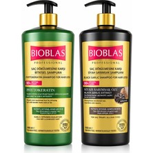 Bioblas Saç Dökülmesine Karşı Siyah Sarımsak + Saç Dökülmesine Karşı Phytokeratin Şampuan 1.000 ml