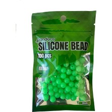 AlbaStar Glow Silikon Boncuk 8mm 100 Adet