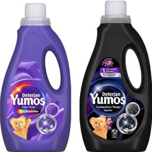Yumoş Sıvı Deterjan 1500 ml Tüm Renkliler-Siyahlar 2 Li Set