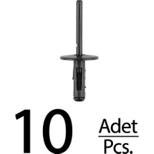 Alpha Auto Part  Bmw X3 X5 X6 E90 E91 Için Plastik Perçin Klips-10 Adet