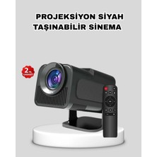 Teknodayım Akıllı Projeksiyon Cihazı HDMI USB Bağlantılı Taşınabilir Enerji Tasarruflu