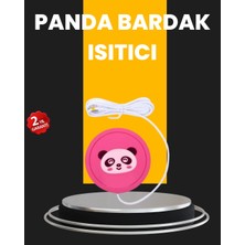 USB Güçlü Bardak Isıtma Altlığı 1.2m Kablo Silikon Kaymaz Figürlü