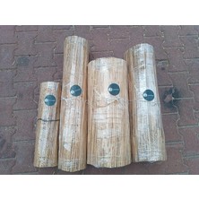 Greenosier Doğal Hasır Kamış Gölgelik Dekorasyon Balkon Teras Pergola Bahçe 60CM x 3metre