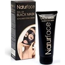 Naturface Soyulabilir Siyah Maske