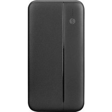 S-Link IP-G10N 10000MAH Micro+Type-C+Usb Siyah Taşınabilir Pil Şarj Cihazı Powerbank