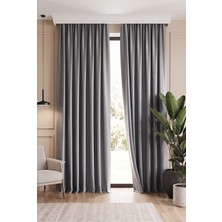 Miabella Home Mr.stock Blackout Işık Geçirmez Güneşlik Fon Perde Tek Kanat  - 12189