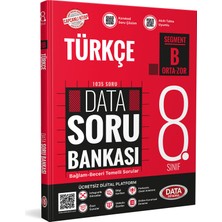 Data Yayınları 8. Sınıf Türkçe B Segment Soru Bankası
