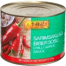 Lee Kum Kee Sarımsaklı Acı Biber Sosu, 2.13 Kg, Konserve Kutu