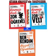 Timaş Yayınları Kırmızı Kod: Ben Kendim, Bizzat Öğretmen, Kırmızı Kod Zor Öğrenci, Kırmızı Kod Zor Veli(3kitap) Metin Özdamarlar