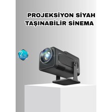 OtoTech Taşınabilir Akıllı Projeksiyon HDMI USB Uyumlu Oyun Destekli Kompakt