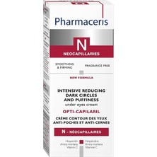N-6 Opti-Capilaril Intensive Cream Reducing Dark Circles And Under Eye Bags SPF15 (Göz Altı Morluk