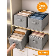 Esmana Living 4 Adet Dolap Düzenleyici Raf Katlanabilir Çekmece Düzenleyici Dolap Organizer