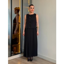 Piliseli Şık Elbise