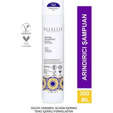 Halalles Arındırıcı Yağlı Saçlar İçin Şampuan Sülfatsız & Vegan Formül 300 ml