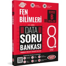 Data Yayınları 8. Sınıf Fen Bilimleri B Segment Soru Bankası