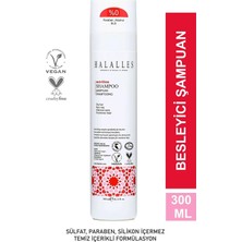 Halalles Besleyici Kuru Saçlar İçin Şampuan Sülfatsız & Vegan Formül 300 ml