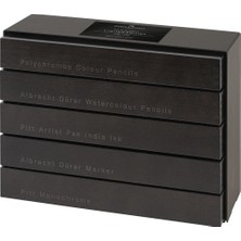 Sınırlı Üretim Koyu Saten Kaset, Çok Renkli, 396 Ahşap Kasa, Sanat, El Sanatı, Çizim, Eskiz,