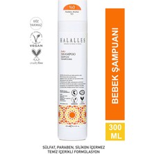 Halalles Bebek Şampuanı – Sülfatsız & Vegan Formül 300 ml