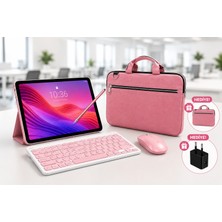 Xiaomi Redmi Pad 2 8gb Ram 256GB Hafıza 2.5k 11" Tablet Gri+Orjinal Kılıf+Kalem+Klavye Mouse Set(Pembe)