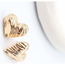 Suda İthalat Gold Çelik Küpe ( 17 mm )