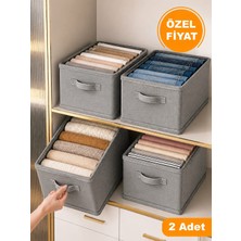 Esmana Living 2 Adet Dolap Düzenleyici Raf Düzenleyici Katlanabilir Çekmece Düzenleyici Dolap Organizer