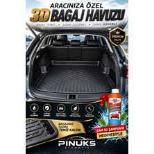 PINUKS Mg  Ehs 2023 Model Uyumlu Araca 3D Bagaj Havuzu Tam Uyumlu-Kokusuz