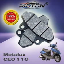 Moton Motolux Ceo 110 Arka Disk Fren Balatası - Yüksek Performanslı Disk Balata