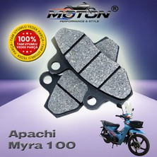 Moton Apachi Myra 100 Ön Disk Fren Balatası - Yüksek Performanslı Disk Balata