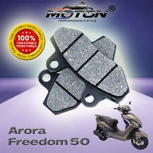 Moton Arora Freedom 50 Ön Disk Fren Balatası - Yüksek Performanslı Disk Balata