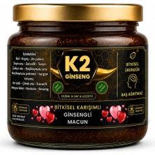 K2 Ginseng Macunu Kuvvet Macunu Doğal Macun 240 Gram